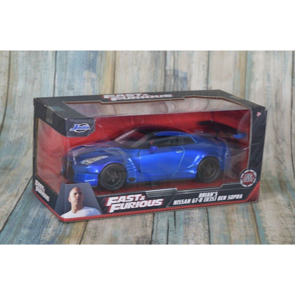FAST & FURIOUS Brian's Nissan GT-R (R35) Ben Sopra 1/24 SCALE DIECAST JADA